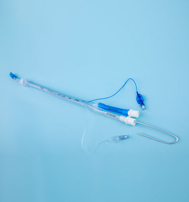 อุปกรณ์ทางการแพทย์ หลอดลมคู่ออกแบบใช้ครั้งเดียว พร้อมสไตเลต หลอดลมชนิดใส่ในหลอดลม ปลอดภัยสูงในการป้องกันทางเดินหายใจ