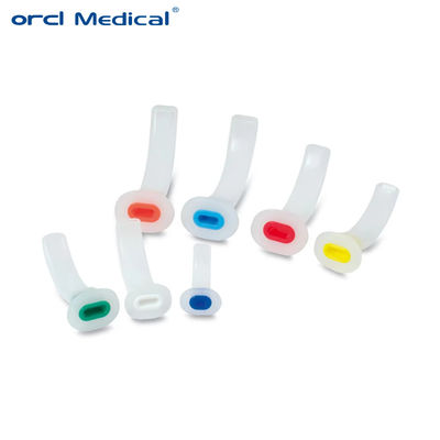 การแพทย์ PE Guedel Pattern เส้นทางหายใจ สีโค้ด เส้นทางหายใจ Guedel Oropharyngeal