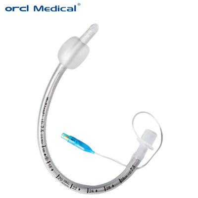 การผ่าตัด Oral Preformed ET Tube Medical PVC Endotracheal Tube โรงงานจําหน่าย