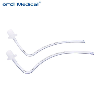 PVC การใช้งานครั้งเดียวทางการแพทย์ Soft Uncuffed ช่องจมูก Rae ช่องจมูก Preformed Endotracheal Tube Distributor