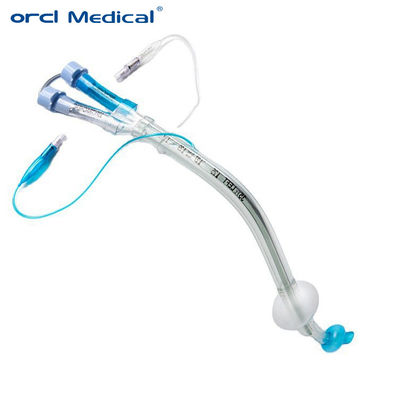 การใช้ยาครั้งเดียว ด้านซ้ายขวา ด้านขวา Lumen Double Bronchial Intubation PVC Endobronchial Cannula