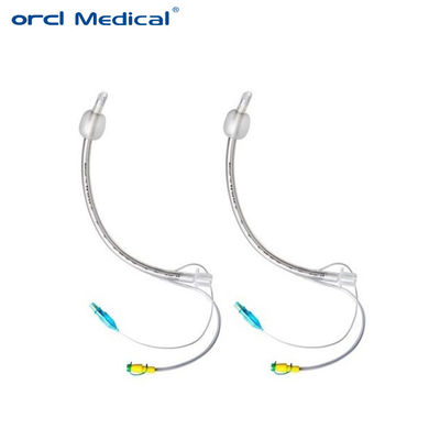 ท่อ Endotracheal แบบพยาบาลพีวีซีที่อ่อนโยนและยืดหยุ่นที่มีท่อ Endotracheal Lumen