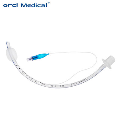 อุปกรณ์การแพทย์ PVC ทิศทางปาก ท่อ Endotracheal Preformed ที่ติดข้อมือ / ไม่ติดข้อมือ