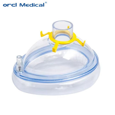 Medical Air Cushion Mask โรงพยาบาล ซัพพลาย พีวีซีพัดทิ้ง Anesthesia หน้ากากอนามัย Supplier