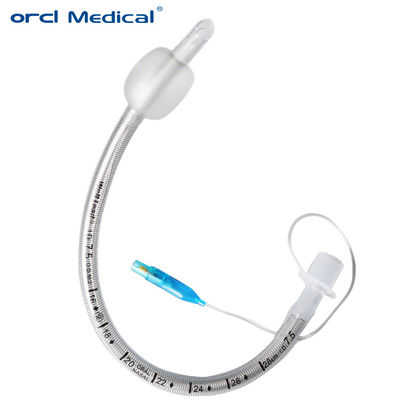 3.0mm- 9.5mm Medical Cuffed Reinforced High Volume PVC Endotracheal Tube โรงงานจําหน่าย