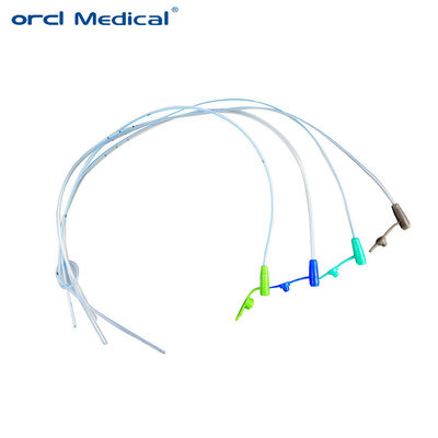 กล่องอาหารทางช่องจมูกพีวีซีทางการแพทย์ Fr6- Fr20 กล่องอาหารทางช่องจมูก