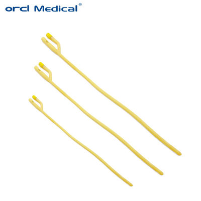 ซิลิโคนเคลือบ Latex Foley Balloon Catheter 2 Way สําหรับการผ่าตัดโรคหลอดเลือด