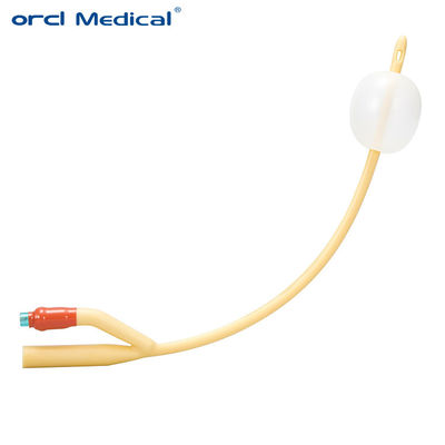 ซิลิโคน 2 Way Foley Balloon Catheter 5cc - 30cc บอลลูนฟอลลีแคเทเตอร์