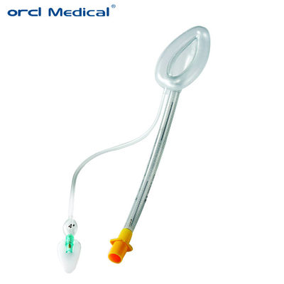 หน้ากากคอ PVC เสริม LMA เส้นทางหายใจสําหรับการวางยาเสพติดในโรงพยาบาล