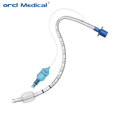 ช่องจมูก Rae Intubation Pvc Endotracheal Tube ช่องจมูก Endotracheal Tube กับคอ CE OEM บริการ EOS