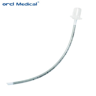 ETT ไม่เป็นพิษ PVC จมูกเสริมท่อ Endotracheal ถอดข้อมือ