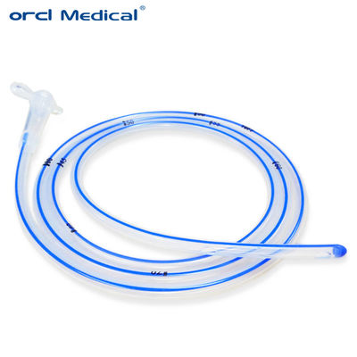 ท่อกระเพาะอาหารซิลิโคนสําหรับการแพทย์ 120 ซม / Fr6-Fr22 ขนาด ท่อกระเพาะอาหาร