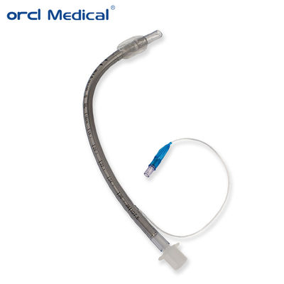 ราคาขายส่งจากโรงงาน อุปกรณ์ช่วยหายใจชนิดใส่ท่อช่วยหายใจ (Endotracheal Tube) แบบมีสายรัดชนิด Bougie ปราศจากสาร DEHP เสริมความแข็งแรง ขนาด 3.0-10.0 มม.