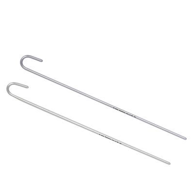 ภัณฑ์การแพทย์ไร้เล็ต็กซ์ ท่อ Endotracheal Tube Bougie ที่โค้งด้วย CE / ISO เหมาะสําหรับการหลอดเลือดอ่อนในแผนกฉุกเฉิน