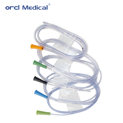 ผลิตภัณฑ์ทางการแพทย์ทุกขนาด ทิ้งได้ ปลอดภัย ฆ่าเชื้อได้ พกพาสะดวก นิ่ม PVC ซิลิโคน สายสวนกระเพาะอาหาร ราคาขายส่ง